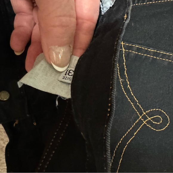 Moschino 90s five-pockets jeans with gold-metal tone - Picture 9 of 10